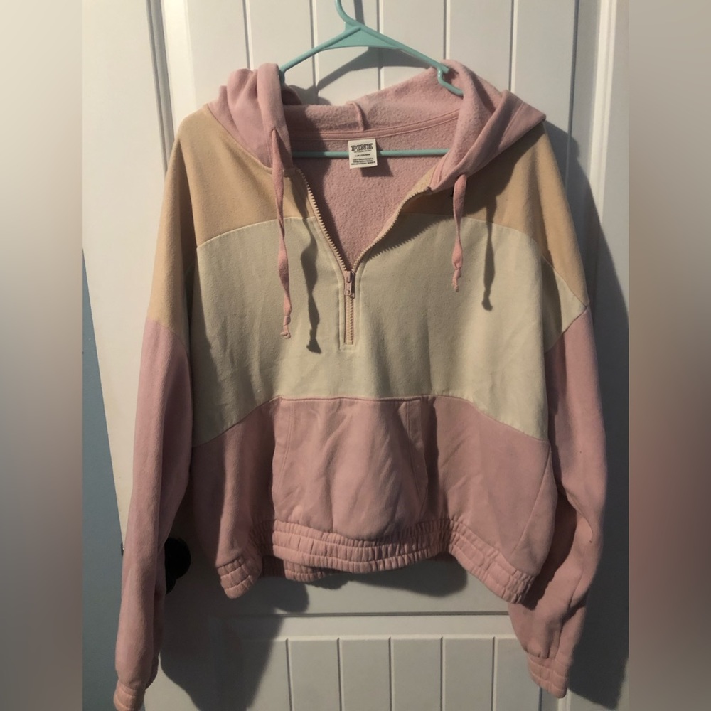 VS PINK crop top hoodie